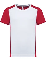 Kariban ProAct PA 4016 Dětské kontrastní sportovní tričko 20.4016 white/red Kariban ProAct PA 4016 Dětské kontrastní sportovní tričko 20.4016 white/red