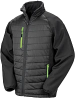 Result R 237X Hybridní bunda "Compass" 30.237X black/lime