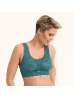 Essential Lace braletka s pěnovou výztuží model 20810372 light smaragd - Anita Classix