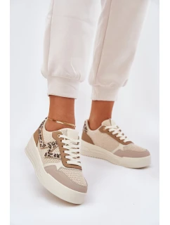 Dámské Sportovní Boty Na Platformě Panther Khaki Lorori