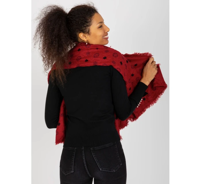 Dámský šátek AT CH 23505 1.55 tmavě červený Dámský šátek AT CH 23505 1.55 tmavě červený