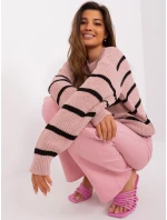 Jumper BA SW 8025.38P světle růžový