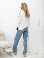 Sweter IR SW model 22544394 biało granatowy - FPrice