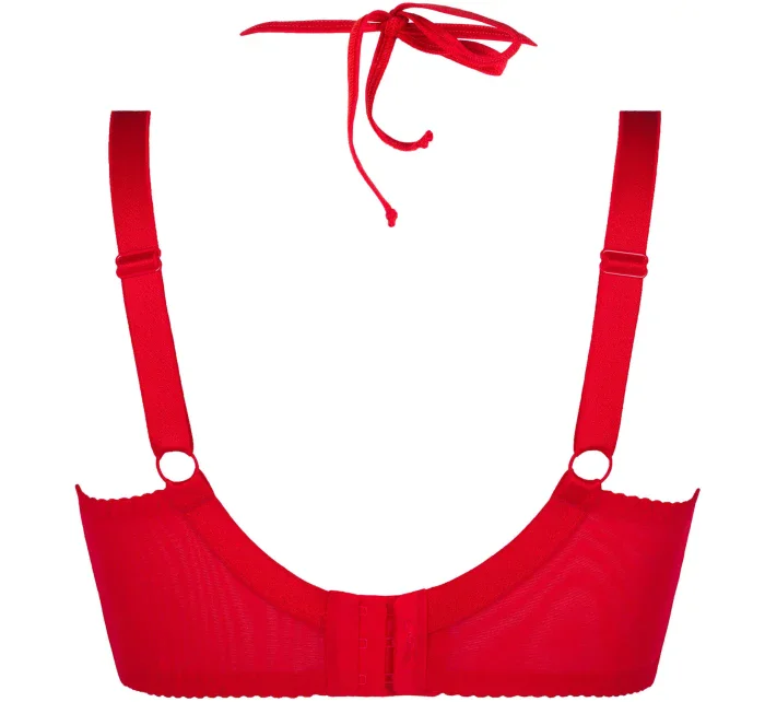 Dámská sexy podprsenka Plus Size model 20745487 Červená - Axami Dámská sexy podprsenka Plus Size model 20745487 Červená - Axami