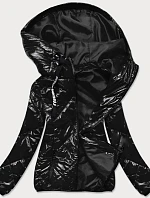 Černá dámská prošívaná bunda (BR9776)