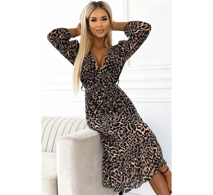 Dámské šaty model 21938579 WILD - numoco basic Dámské šaty model 21938579 WILD - numoco basic