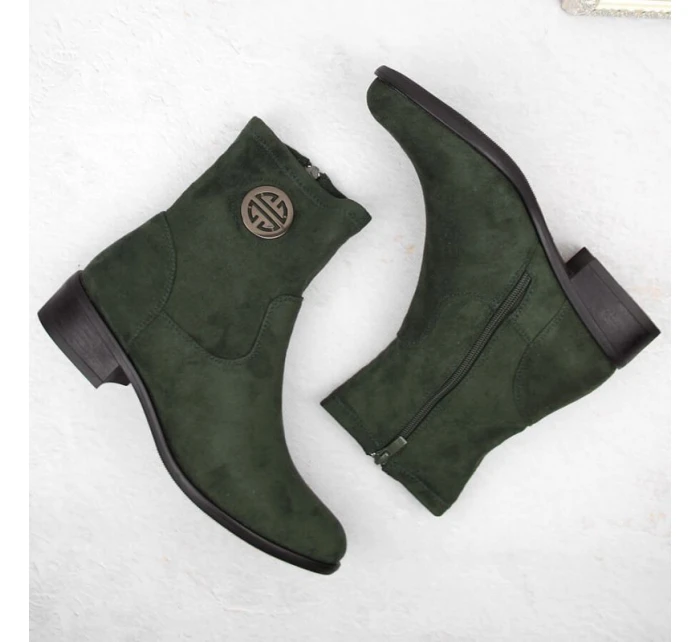 Semišové boty Jezzi W ASA198-28 JEZ432B Semišové boty Jezzi W ASA198-28 JEZ432B