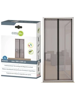 LAMELOVÁ MOSKYTIÉRA 100X220 CM SE ZAPÍNÁNÍM NA MAGNETY