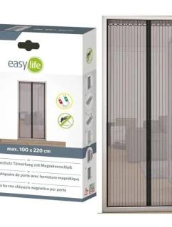 LAMELOVÁ MOSKYTIÉRA 100X220 CM SE ZAPÍNÁNÍM NA MAGNETY