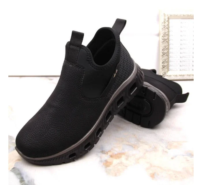 Rieker W RKR616 černá nazouvací pohodlná kotníková obuv