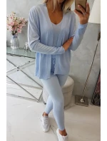 Sada svetrů 3-dílná modrá