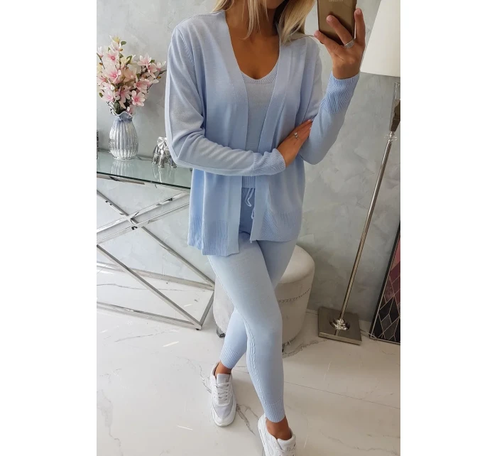 Sada svetrů 3-dílná modrá