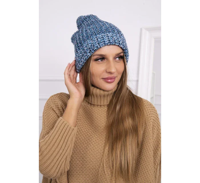 Dámská čepice Delia K260 modrá Dámská čepice Delia K260 modrá