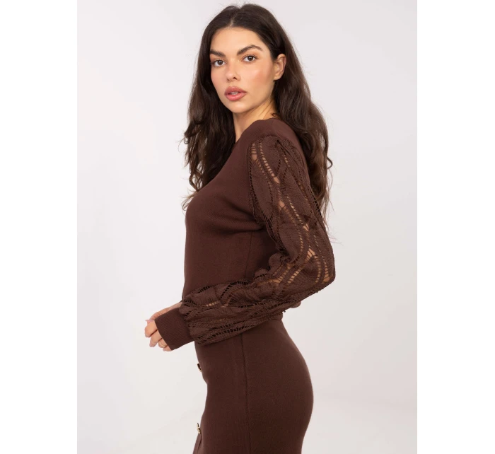 Jumper PM SW YIS1077.83 hnědý Jumper PM SW YIS1077.83 hnědý