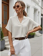 Dámská halenka NAMAYAS béžová FashionStreet RY2606 Dámská halenka NAMAYAS béžová FashionStreet RY2606