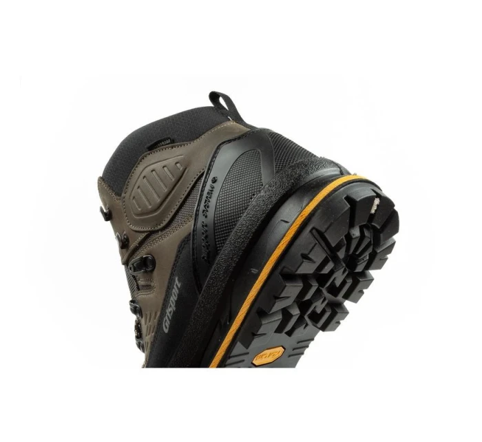 model 21479880 pánské trekové boty kožené nepromokavé kotníkové boty - Grisport