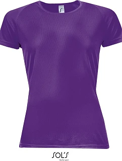 SOL'S Sporty Women Dámské raglánové sportovní tričko model 22524939 dark purple