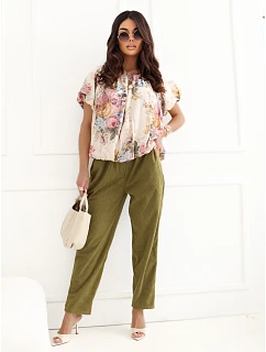 Spodnie RV SP model 22133102 oliwkowy - FPrice