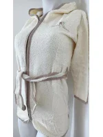 AKCE Dětský župan Teddy ecru model 19368043 - awama