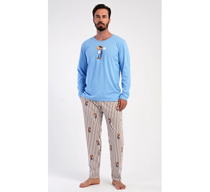 Pánské pyžamo dlouhé Bear