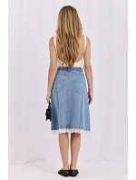 ~Spódnica jeansowa model 228025 Factory Price