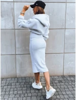 Dámská tepláková souprava MISTI šedá FashionStreet AY0926