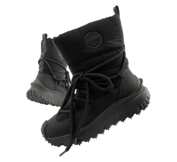 Lee Cooper dámská sportovní obuv zimní trekingová zateplená černá přírodní kůže dámské Lee Cooper dámská sportovní obuv zimní trekingová zateplená černá přírodní kůže dámské