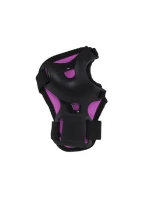 Sada chráničů Nils Extreme černo-růžová H210 velikost M