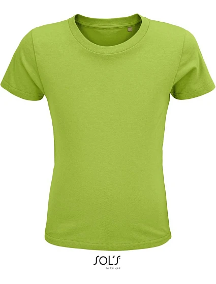 SOL'S Crusader Kids Dětské tričko z bio bavlny 25.3580 apple green SOL'S Crusader Kids Dětské tričko z bio bavlny 25.3580 apple green