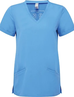 Onna NN 310 Dámský strečový kazak s výstřihem do V 39.N310 ceil blue