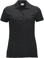 Classic Marion S/S Dámské piqué polo z těžké bavlny model 22457298 anthracite melange - Clique Classic Marion S/S Dámské piqué polo z těžké bavlny model 22457298 anthracite melange - Clique