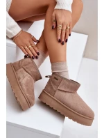 sněhule na platformě Big Star béžové model 21677565 - Big Star Shoes sněhule na platformě Big Star béžové model 21677565 - Big Star Shoes