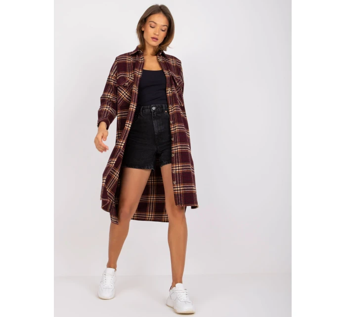 Košile EM KS 002/06.11P bordó