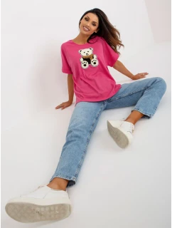 Dámská halenka LK BZ model 18309984 fuchsiová - FPrice