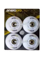 KOLEČKOVÉ BRUSLE ENERO PRO PU 64 MM 4 KS S LOŽISKY ABEC 7 LED