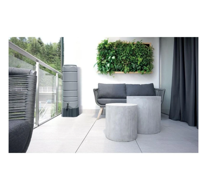 Nádrž na dešťovou vodu SET 110L VUELTA SMOOTH GRAY dětské