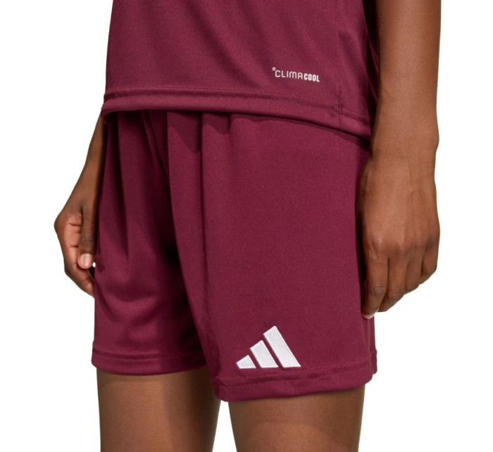 Dětské šortky adidas Entrada 26 bordó JZ6527