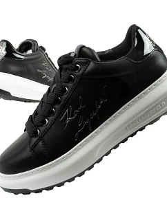 Karl Lagerfeld pánské boty Kapri tenisky přírodní kůže černé