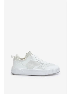 Pánské Tenisky Z Eko Kůže Big Star OO174003 Bílé