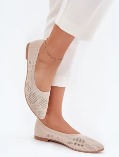Dámské Baletky Béžové model 21702982 - Boto