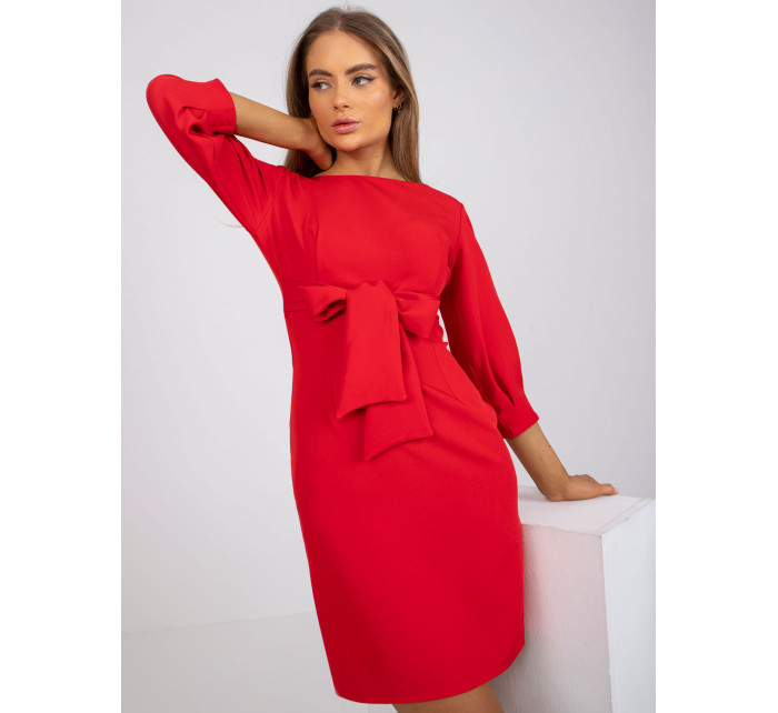 Dámské šaty-LK-SK-508837.71P-červená