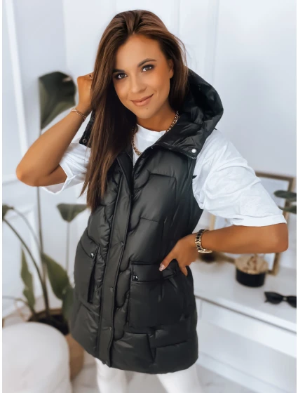 WENDY dámská vesta černá FashionStreet TY2826