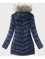 ZIMOWA KURTKA DAMSKA Z  GRANATOWA model 21241952 - SPEED.A