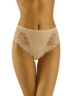 Dámské kalhotky model 17734222 beige WOLBAR - Wol-Bar