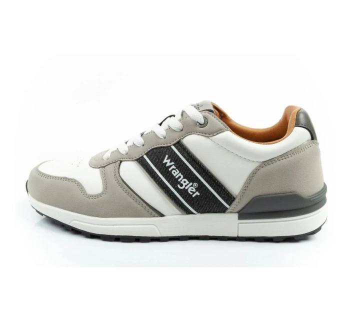 Wrangler sportovní boty pánské tenisky Wylie módní pohodlné světle šedé Wrangler sportovní boty pánské tenisky Wylie módní pohodlné světle šedé