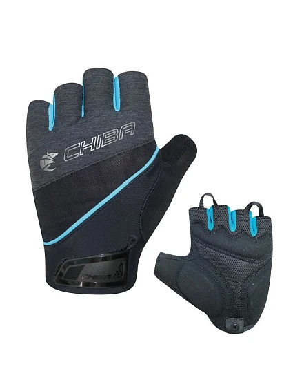 CHIBA rukavice LADY GEL PREMIUM III tyrkysové S