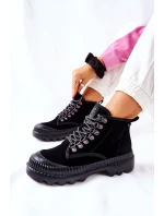 Kožené Boty Big Star černé model 21564910 - Big Star Shoes