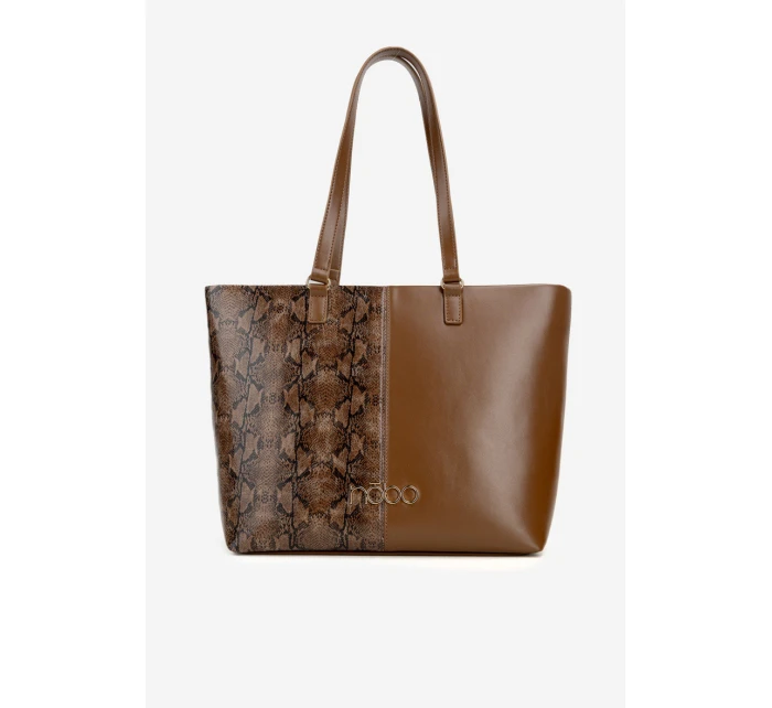 Kabelka Shopper Vzor  Hnědá model 21711876 - NOBO