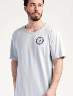 Pánská noční košile s krátkým rukávem Sea