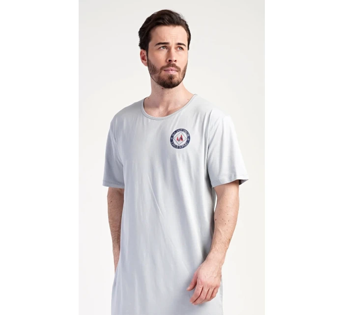 Pánská noční košile s krátkým rukávem Sea